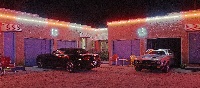 Architectural neon abounds. You'll be amazed at the colors!
