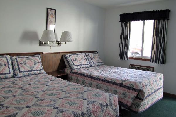 Two double beds room