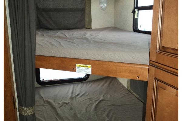Two Full Size Bunk Beds in Rear