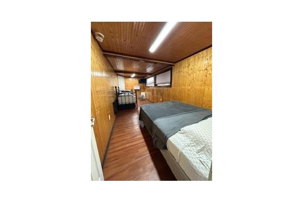 2nd bedroom has queen bed and 2 twins