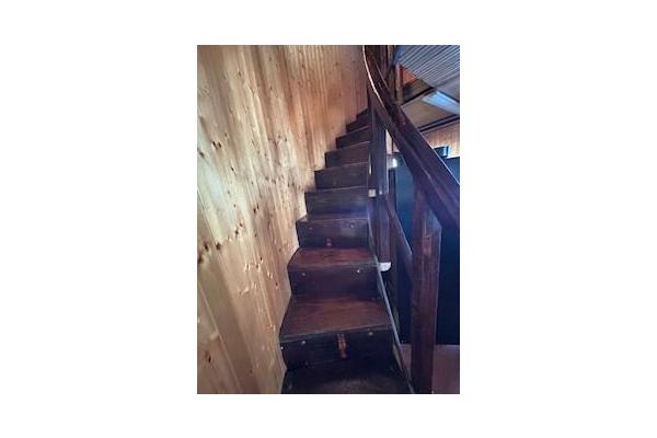 Stairs heading up to the 2nd floor