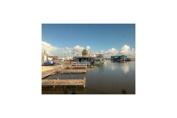 Here is a view from one the side of the houseboat