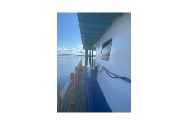 Side of the Houseboat