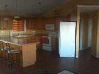 Full kitchen upper loft