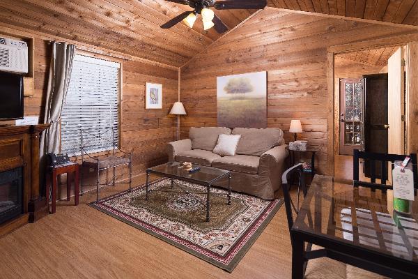 Cottages 11 and 12 offer a more rustic feel