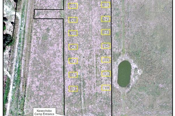 Kowechobe Campground Map