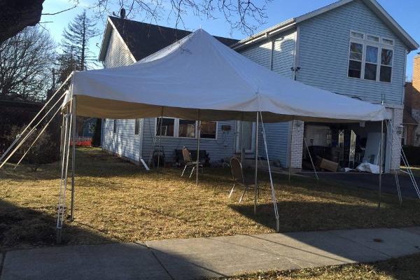 Heavy Duty Canopy 20'x20' Without Walls - $120.00