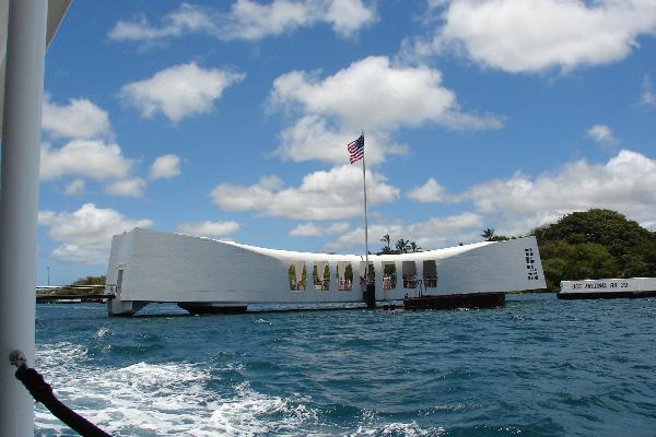 Boat ride to Arizona Memorial