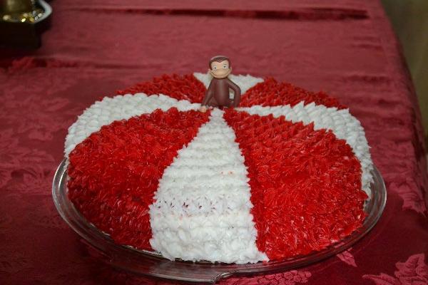 Carnival/Curious George Cake
