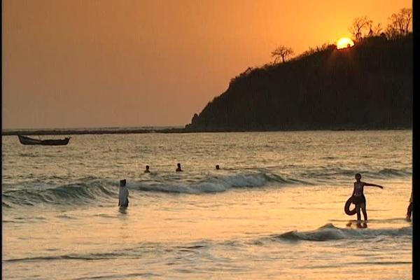 Sunset at Ngapali