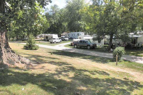 Water & Electric RV Site