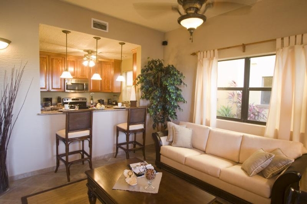 Fully equipped kitchens