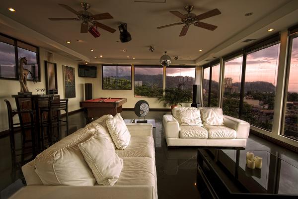 Monaco 25 is a 5200 SF 3 Story Penthouse Sleeps 10 W/ Full Kitchen & Full Private Bar