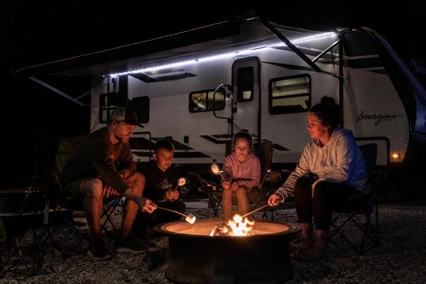 Pull through RV Site with Water, Power, Sewer, WiFi