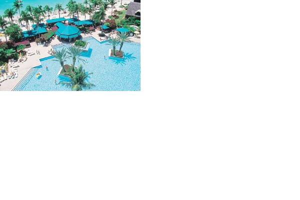 Main pool and beach at the Westin St. John Resort