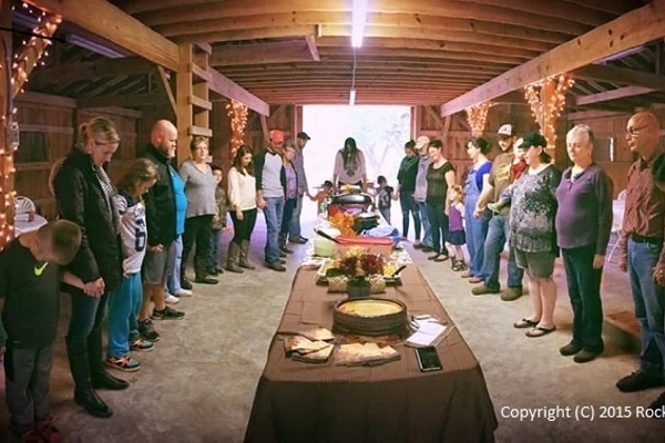 Thanksgiving Dinner in the Barn 2015